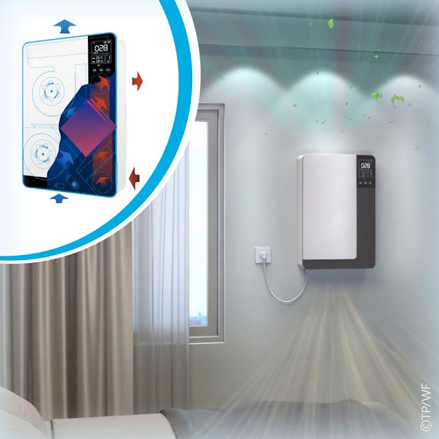 WR 150™ WiFi - Izbová stenová rekuperácia vzduchu s výkonom 150 m³/h. 
